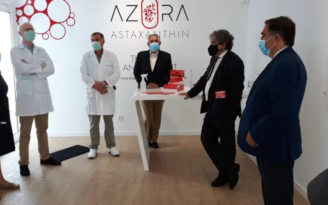 Visit of the Minister of the Sea to Algicel's facilities