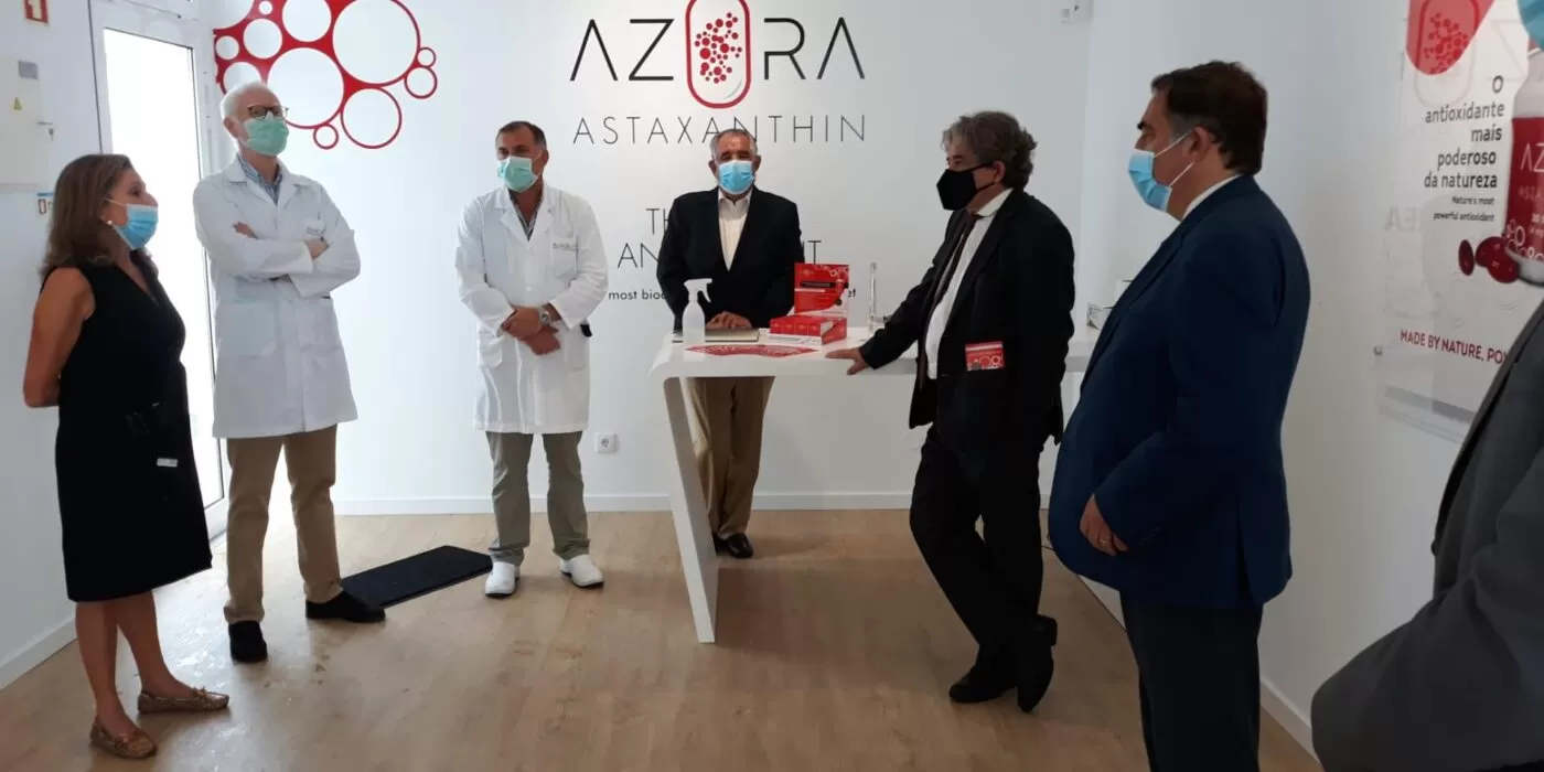 Visita do Ministro do Mar, às instalações da Algicel